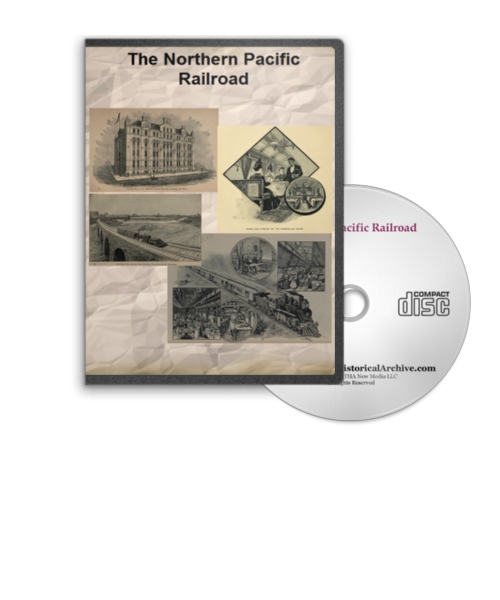 NORTHERN PACIFIC  RR PHOTO CD 